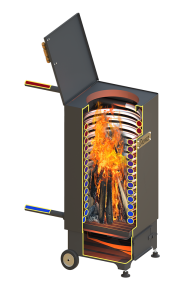 Печь водонагреватель для бассейна
