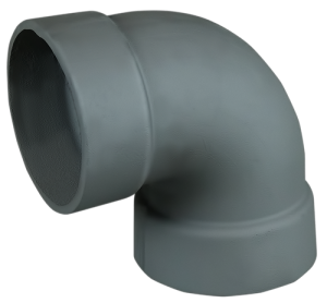 Колено чугунное 90 градусов d = 130 мм ГЕФЕСТ