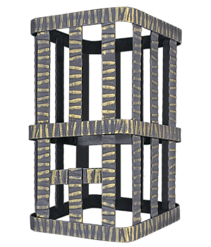 Сетка на трубу для печей ГРОЗА 24, 250х250х500 мм, под ШИБЕР